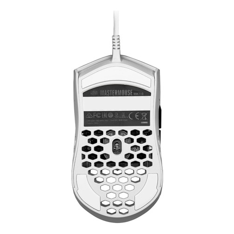 Mouse Gamer Pro - Cooler Master Mm710 - Blanco Mate 6