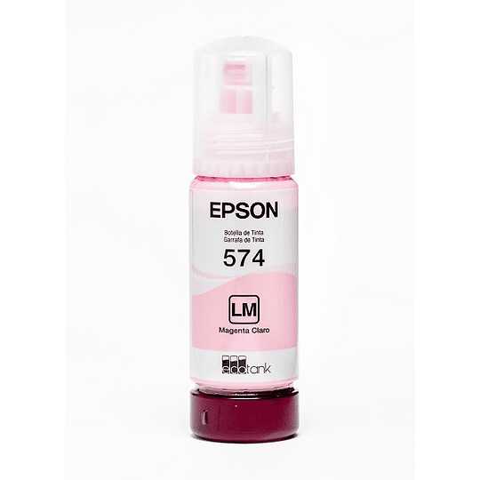 Botella de Tinta Epson T574 color Light Magenta T574620-AL