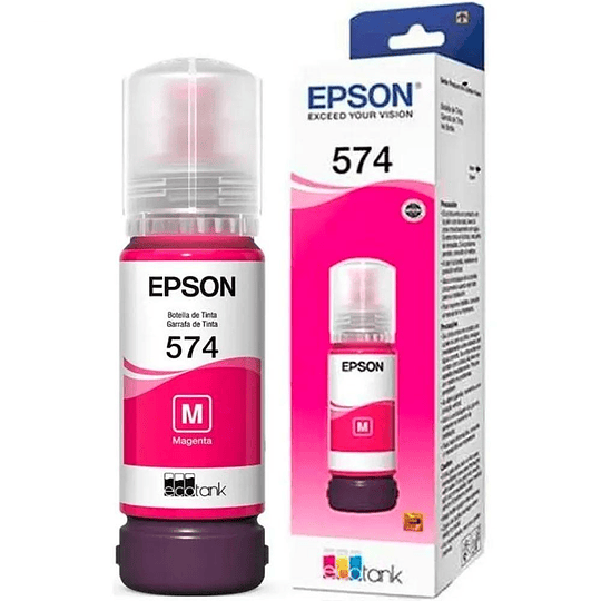 Botella de Tinta Epson T574 color Magenta T574320-AL