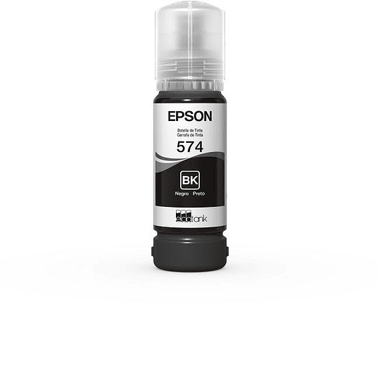 Botella de Tinta Epson T574 color Negra T574120-AL