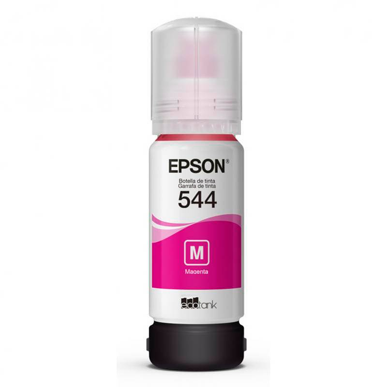 Botella de tinta  Epson T544 color Magenta T544320-AL 1