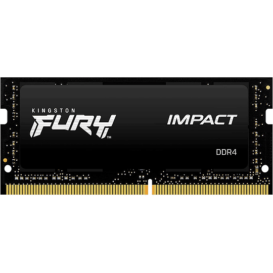 Memoria Ram 32GB DDR4 3200Mhz CL20 SoDimm Kingston FURY Impact PC4-25600 1.2 V