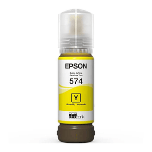 Botella de Tinta Epson T574 color Amarillo T574420-AL
