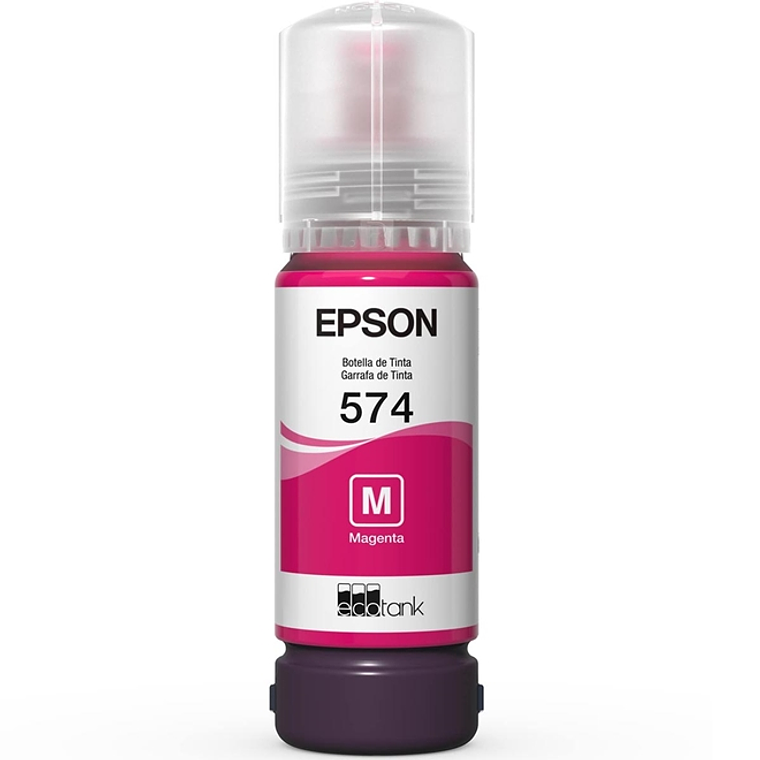 Botella de Tinta Epson T574 color Magenta T574320-AL 1