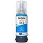 Botella de Tinta Epson T574 color Cyan T574220-AL - Miniatura 1