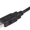 Cable USB A Macho a USB B Macho para Impresora -2mts Negro