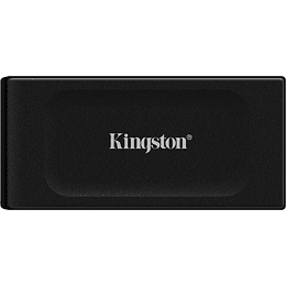 Disco duro 1TB externo SSD | Kingston XS1000 (USB 3.2 Gen 2, Negro)