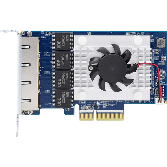 Tarjeta de expansión de red PCIe de 5GbE y cuatro puertos QNAP QXG-5G4T-111C