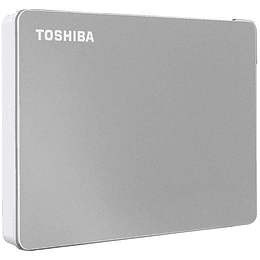 Disco Duro 2TB externo | Toshiba Canvio Flex Silver