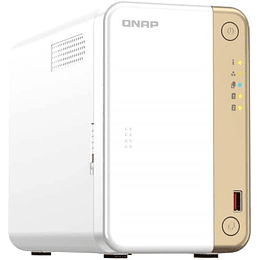 QNAP TS-262-4G-US - Sistema de almacenamiento Turbo NAS server - 2-Bay