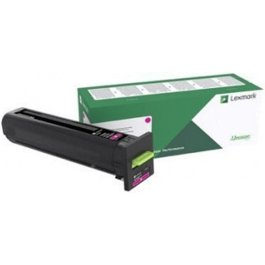 Cartucho de Toner Lexmark CX82x color Magenta 