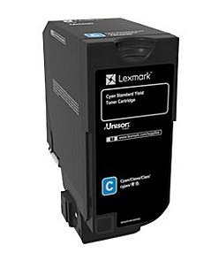 Cartucho de Tóner Lexmark 74C4SC0 color Cian