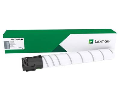 Cartucho de tóner Lexmark 76C00K0 negro