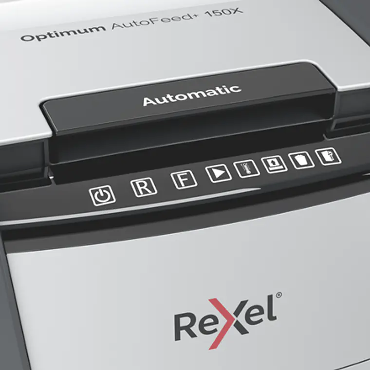 Trituradora de Papel Rexel Optimum AutoFeed 150X, Hasta 150 hojas, Ciclo 30 Minutos 5