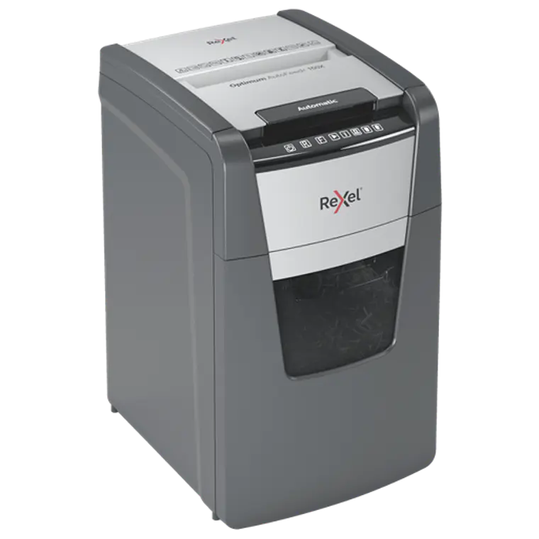 Trituradora de Papel Rexel Optimum AutoFeed 150X, Hasta 150 hojas, Ciclo 30 Minutos 2