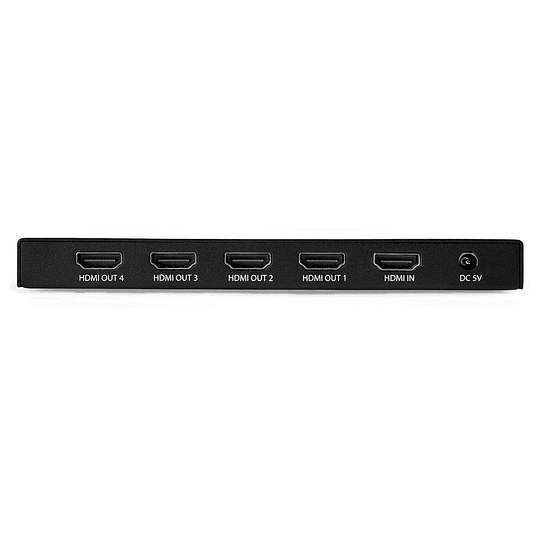 Divisor HDMI - 4 puertos - 4K 60Hz - Divisor HDMI 1 entrada 4 salidas - Divisor HDMI de 4 vías - Divisor de puerto HDMI - negro