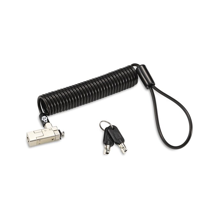 Candado con llave fino y transportable NanoSaver® 2.0 para portátiles 1