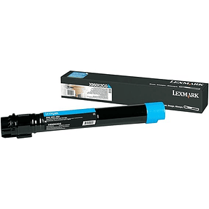 Cartucho de tóner Lexmark X950X2CG  color Cian Extra Alto Rendimiento 