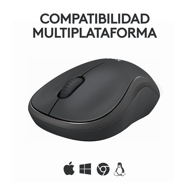  Mouse inalámbrico Logitech M240  - Grafito 2