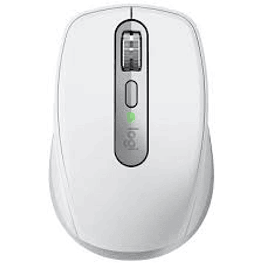 Mouse Óptico - 6 botones - Inalámbrico - Bluetooth  Logitech- Gris Palido