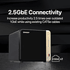 QNAP TS-464-8G-US - NAS server - 8GB RAM Intel Celeron