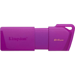 Kingston - USB flash drive - USB 3.2 Gen 1 - NEON Purple