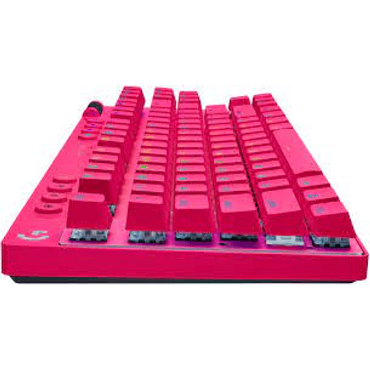 Teclado Logitech Lightspeed Inalámbrico - Magenta