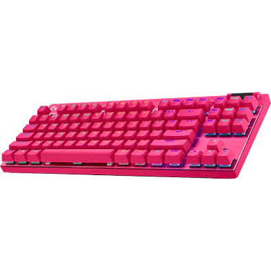 Teclado Logitech Lightspeed Inalámbrico - Magenta