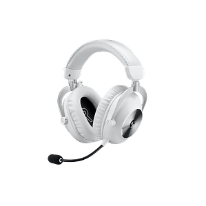 Audífonos Gamer Logitech Pro X 2 LIGHTSPEED, Wireless 2.4GHz, Bluetooth, PC, PS4, PS5, White
