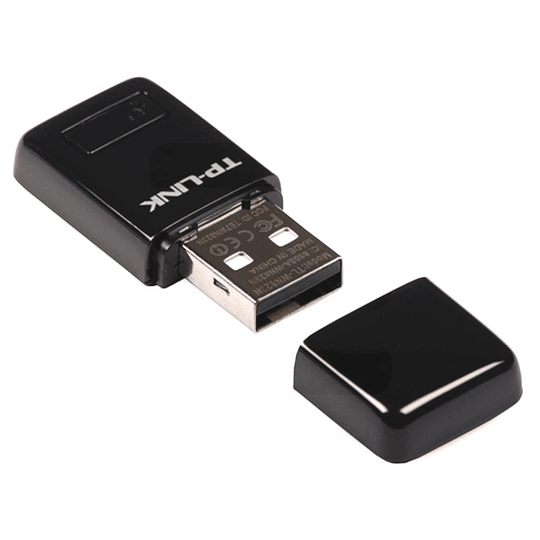 Mini Adaptador Wi-Fi TP-Link TL-WN823N (2.4GHz, USB, 300Mbps)