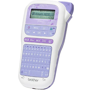 Rotuladora Brother P-Touch PT-H200 - Etiquetadora - B/N - transferencia térmica - rollo (1,2 cm) - cortador