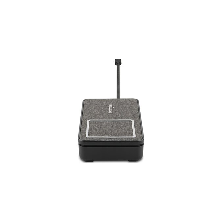 Estación de acoplamiento HDMI dual 4K para iPad y Mac USB-C con carga Qi 4