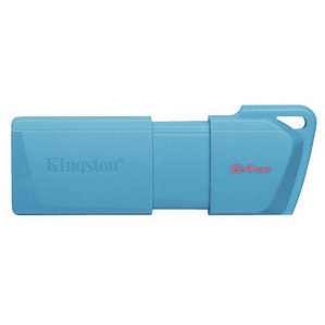 Unidad flash USB 3.2 64GB | Kingston DataTraveler Exodia M Aqua Neón