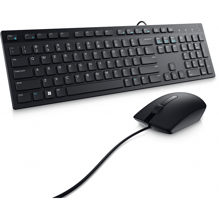 Kit Dell Teclado y Mouse KM300C Alambrico 1