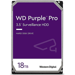 Disco duro 18TB interno | WD Purple 3.5" SATA 6Gb/s, 7200 rpm