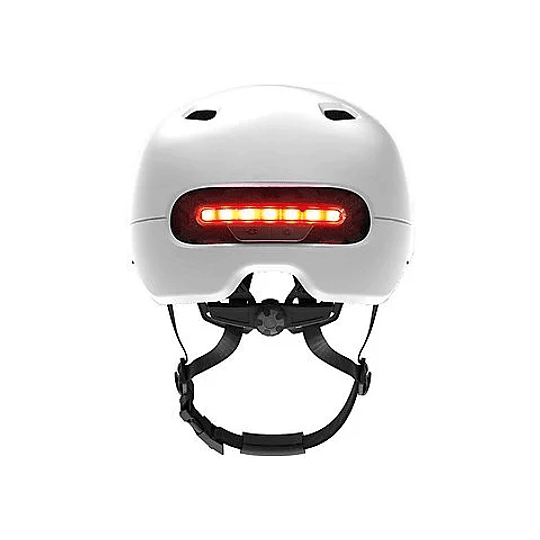 Casco inteligente LED para bicicleta o scooter Livall C20 Talla M - Blanco