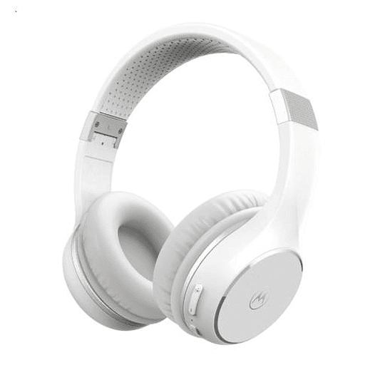 Audífonos Inalámbricos Motorola Moto XT 220, Bluetooth, Over-Ear, Blanco