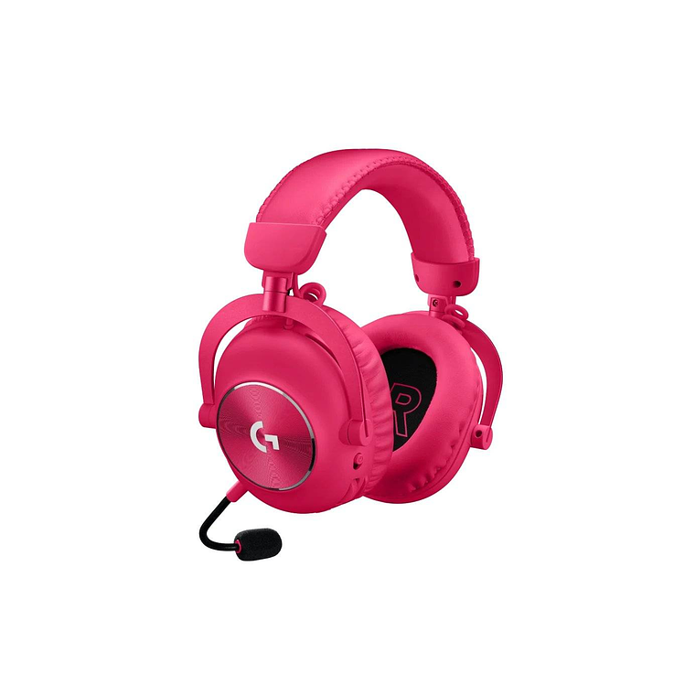 Audífonos Gamer Logitech G PRO X 2 LIGHTSPEED (Buetooth/ Jack 3.5mm, Magenta) 2