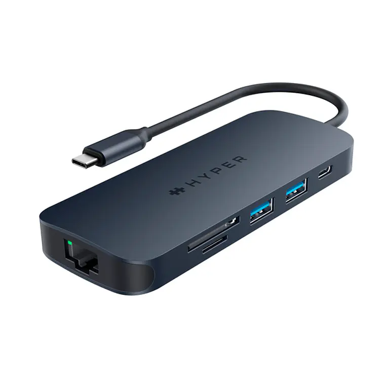Hub USB-C de 8 puertos HyperDrive Siguiente 1