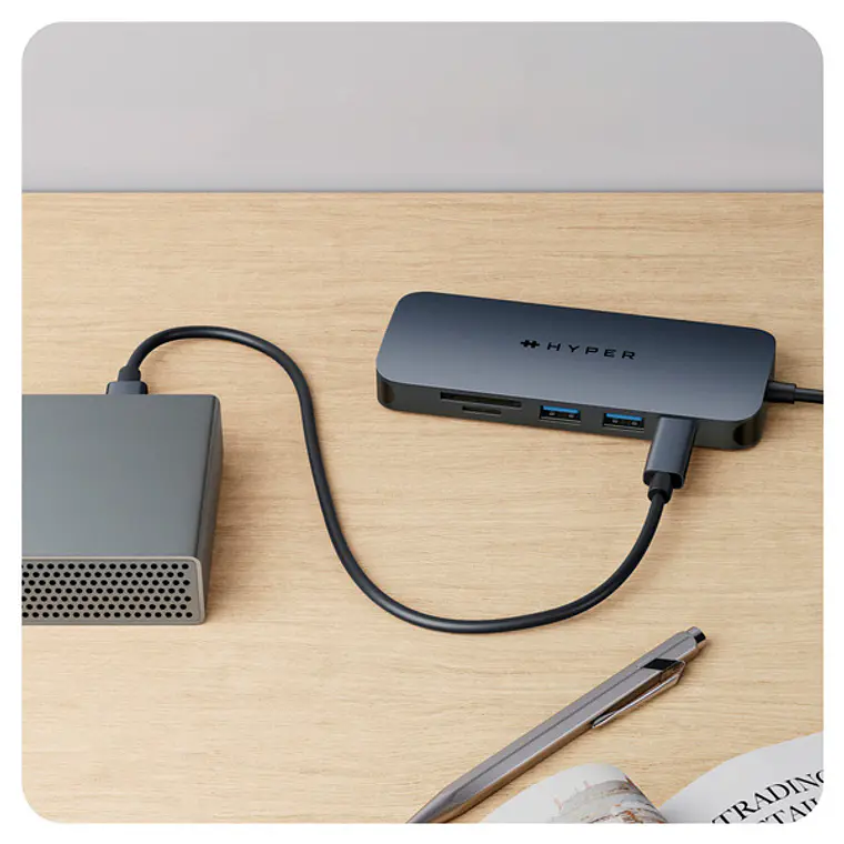 Hub USB-C de 8 puertos HyperDrive Siguiente 4