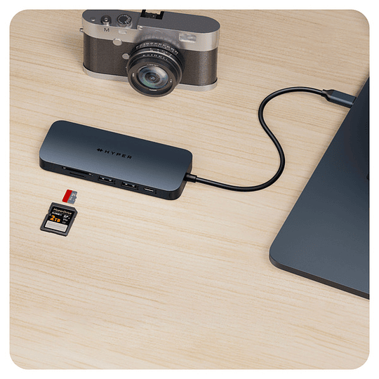 Hub USB-C de 8 puertos HyperDrive Siguiente