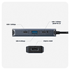 Hub USB-C de 4 puertos HyperDrive Siguiente