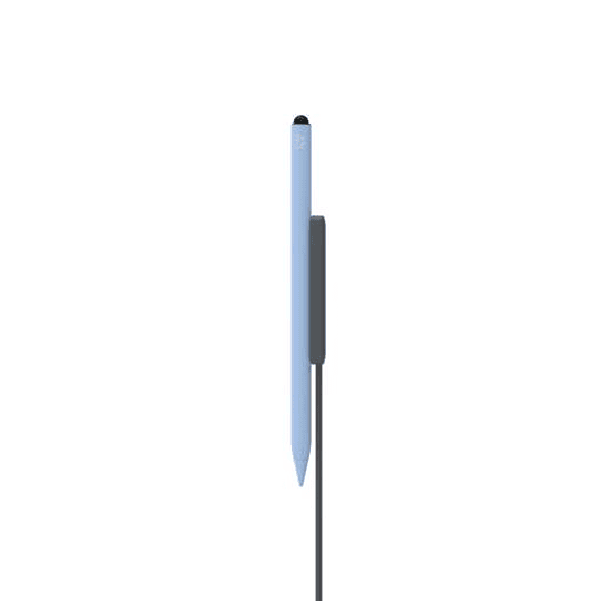 Lapiz Óptico ZAGG Pro Stylus 2 con Punta, Compatible con Modelos iPad Seleccionados, Azul