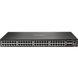Switch 48 puertos HPE Aruba 6200F Gigabit Ethernet Clase 4, 4 SFP+