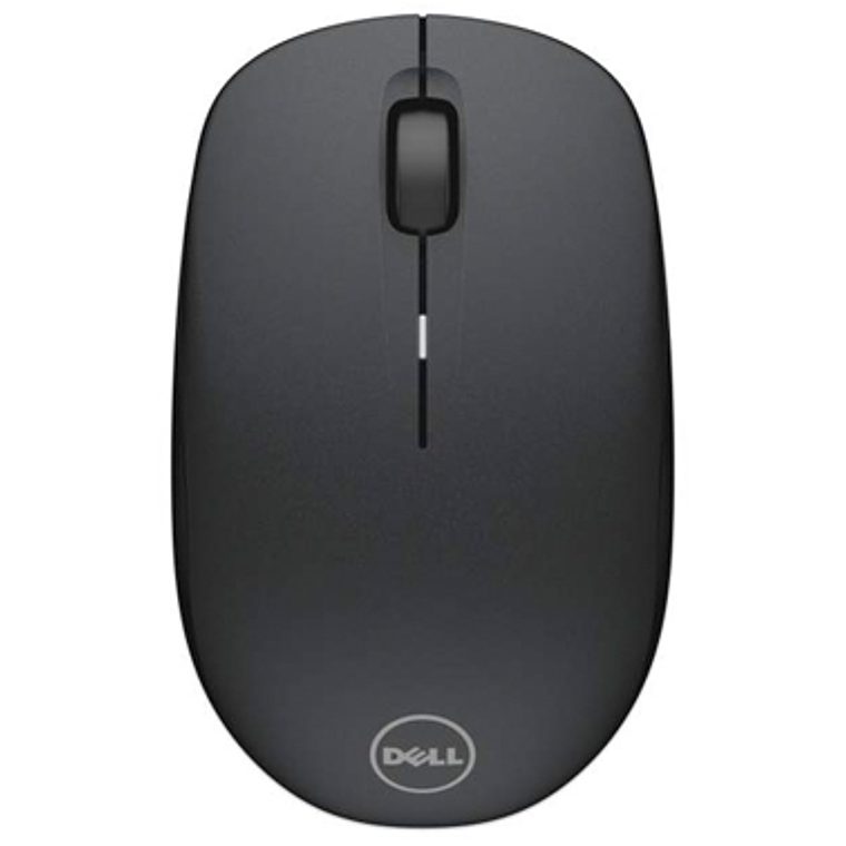 Mouse Dell Óptico WM126, Inalámbrico, USB, 1000DPI, Negro 1