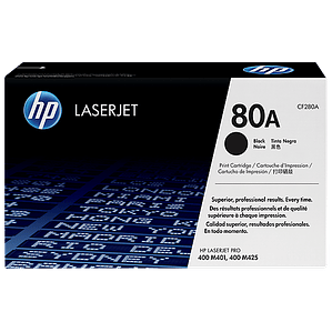 Cartucho de Toner HP 80A Negro Original CF280A