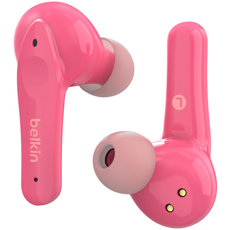Audifono inalambricos True Wireless Nano Belkin Rosado 1