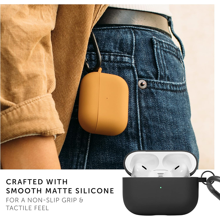 Funda roam para Airpods 1a y 2a gen Native Union Negro 5