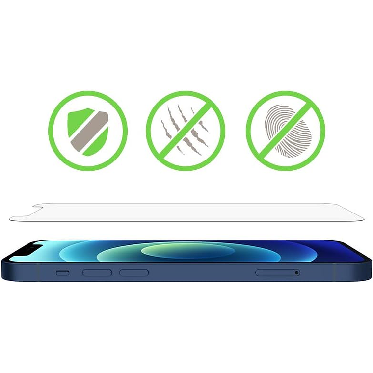 Protector de Pantalla antimicrobiano de vidrio templado- iPhone 12 / 12 Pro 3