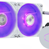 Refrigeración Líquida Cooler Master ML240L V2 White Edition (RGB, 120mm x2, Intel-AMD)